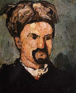 Paul Cezanne - Portrait of Uncle Dominique in a Turban