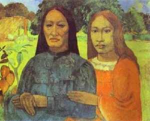 Paul Gauguin - Mother and Daughter