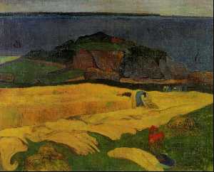 Paul Gauguin - Seaside harvest