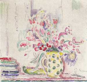 Paul Signac - Floral still life