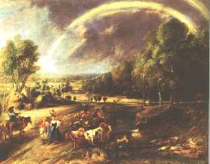 Peter Paul Rubens - Landscape with a Rainbow