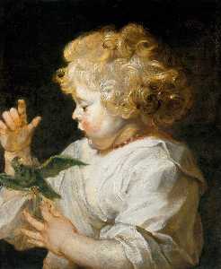 Peter Paul Rubens - Boy with Bird