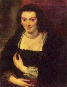 Peter Paul Rubens - Portrait of Isabella Brandt