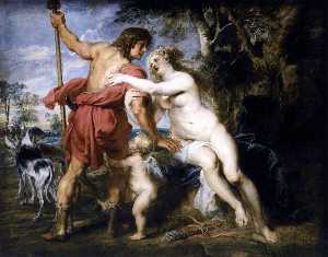 Peter Paul Rubens - Venus und Adonis