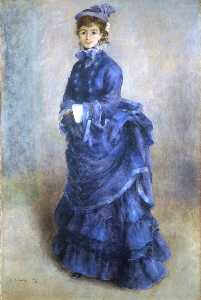 Pierre-Auguste Renoir - The Blue Lady