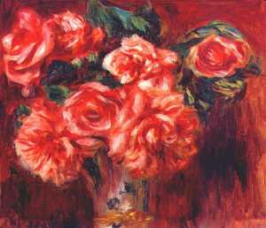 Pierre-Auguste Renoir - Moss roses