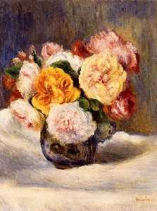 Pierre-Auguste Renoir - Bouquet of Roses
