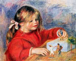 Pierre-Auguste Renoir - Claude Renoir at play Sun