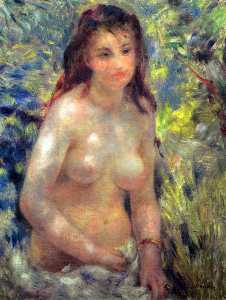 Pierre-Auguste Renoir - Study Torso Sunlight Effect