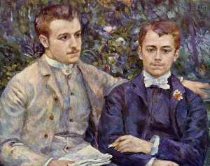 Pierre-Auguste Renoir - Portrait of Charles and Georges Durand Ruel