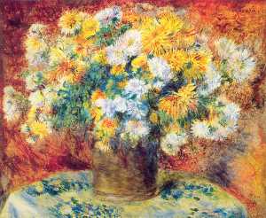 Pierre-Auguste Renoir - Chrysan the mums