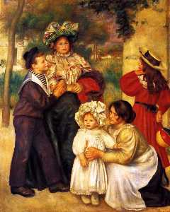 Pierre-Auguste Renoir - The Artist`s Family