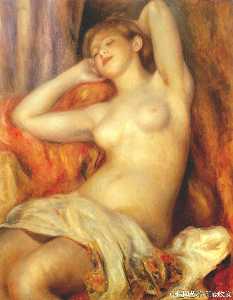 Pierre-Auguste Renoir - Sleeping woman