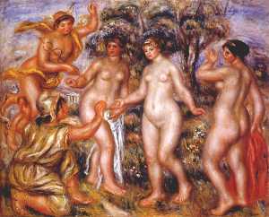 Pierre-Auguste Renoir - The judgment of Paris