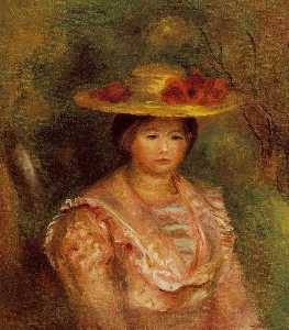 Pierre-Auguste Renoir - Bust of a Woman (Gabrielle)