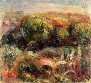 Pierre-Auguste Renoir - Landscape near Cagnes