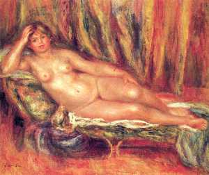 Pierre-Auguste Renoir - Nude on a Couch