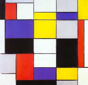 Piet Mondrian - Composition A
