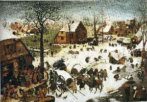 Pieter Bruegel The Elder - Census at Bethlehem