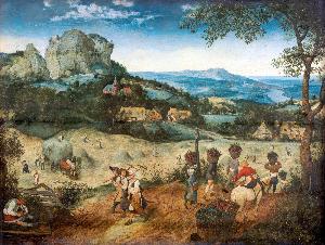 Pieter Bruegel The Elder - Haymaking