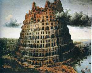 Pieter Bruegel The Elder - The --Little-- Tower of Babel