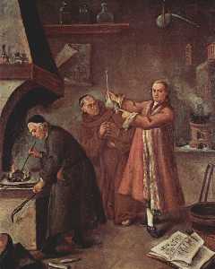Pietro Longhi - The Alchemists