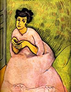 Raoul Dufy - The Woman in Pink