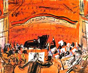 Raoul Dufy - The Red Concert