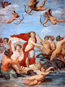 Raphael (Raffaello Sanzio Da Urbino) - The Triumph of Galatea