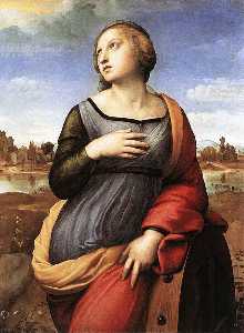 Raphael (Raffaello Sanzio Da Urbino) - St. Catherine of Alexandria