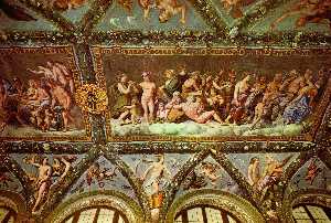 Raphael (Raffaello Sanzio Da Urbino) - Ceiling of the Loggia of Psyche