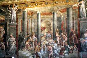 Raphael (Raffaello Sanzio Da Urbino) - The Baptism of Constantine