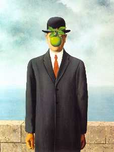 Rene Magritte - The Son of Man