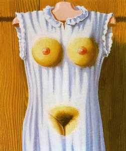 Rene Magritte - The philosophy in the bedroom