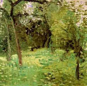 Richard Gerstl - Flowering Meadow with Trees
