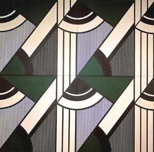 Roy Lichtenstein - Modular painting with four panels, -6