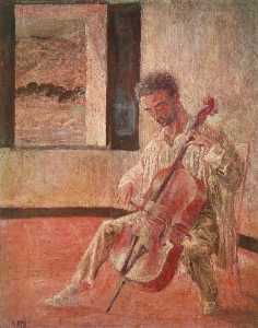 Salvador Dali - Portrait of the Cellist Ricard Pichot