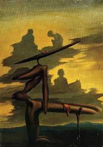 Salvador Dali - The Spectre of the Angelus