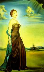 Salvador Dali - Portrait of Mrs. Reeves