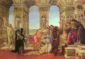 Sandro Botticelli - Calumny of Apelles