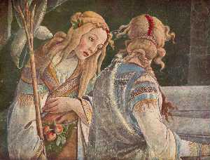Sandro Botticelli - The Youth Moses (detail)