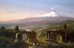 Thomas Cole - Mount Aetna from Taormina