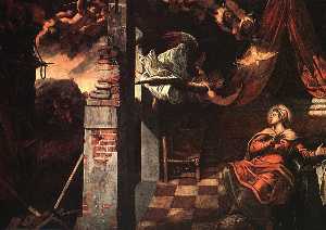 Tintoretto (Jacopo Comin) - Annunciation