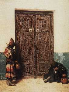 Vasily Vasilevich Vereshchagin - At the Door of a Mosque