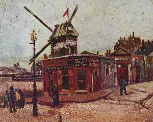 Vincent Van Gogh - The Moulin de la Galette