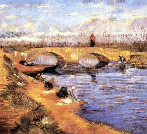 Vincent Van Gogh - The Gleize Bridge over the Vigneyret Canal