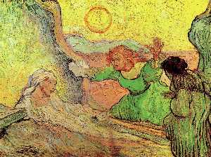 Vincent Van Gogh - The Raising of Lazarus after Rembrandt