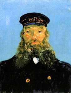 Vincent Van Gogh - Portrait of Postman Roulin