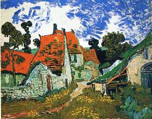 Vincent Van Gogh - Street in Auvers-sur-Oise