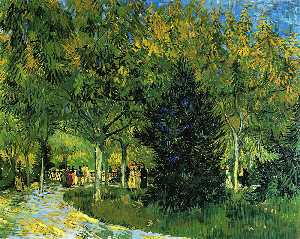 Vincent Van Gogh - Avenue in the Park